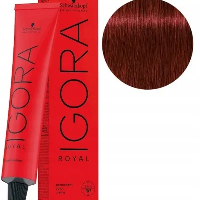Schwarzkopf farba igora royal 60ml 5-88 jasny brąz czerwony extra