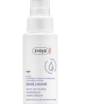 Ziaja med kuracja siemieniem lnianym serum do twarzy nawilżające zmiękczające 50 ml