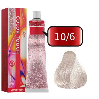 Wella color touch farba 60 ml 10/6