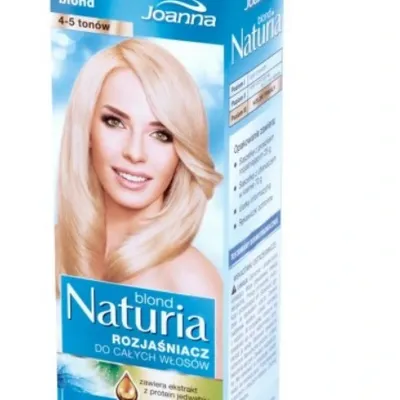 Joanna naturia blond rozjaśniacz do całych włosów 4-5 tonów