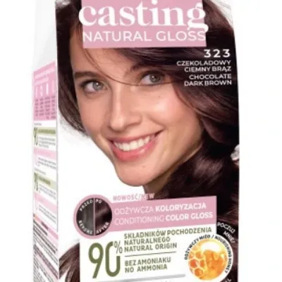 L'oreal paris casting creme gloss farba do włosów 323 czekoladowy brąz
