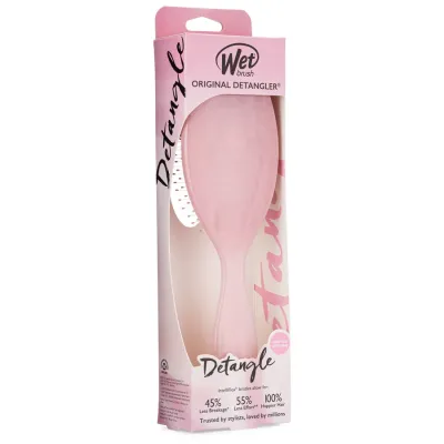 Wet brush original natural marble dusty rose