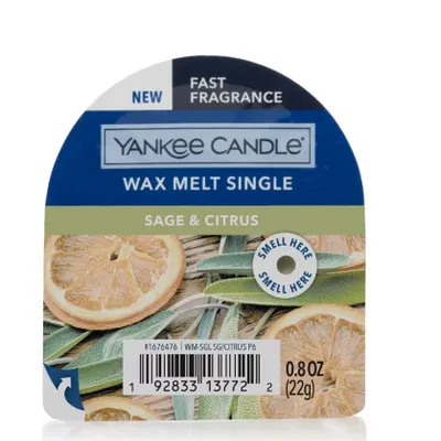 Yankee candle classic wax sage&citrus 22g
