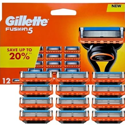 Gillette fusion 5 nożyki wkłady 12 szt