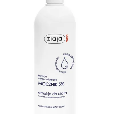 Ziaja med kuracja ultranawilżająca mocznik 5% emulsja do ciała 400 ml