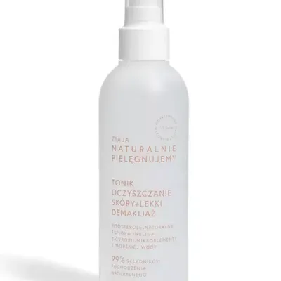 Ziaja naturalnie pielęgnujemy.tonik oczyszczanie skóry+lekki demakijaż 200ml