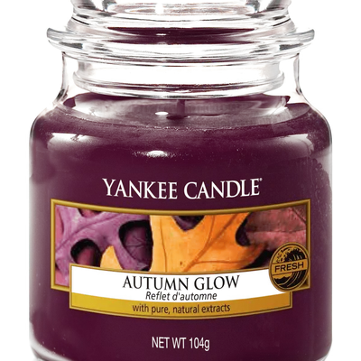 Yankee candle small jar autumn glow 104g