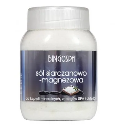 Bingospa sól do kąpieli siarczanowo-magnezowa 1250g