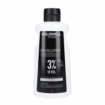 Goldwell system developer lotion oxydant 3% 1000 ml