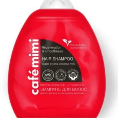 Cafemimi szampon do włosów regeneracja gładkość 250 ml