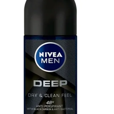 Nivea antyperspirant roll-on men deep dry&clean feel 50 ml