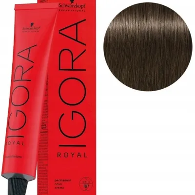 Schwarzkopf farba igora royal 60ml 5-00 jasny brąz naturalny extra