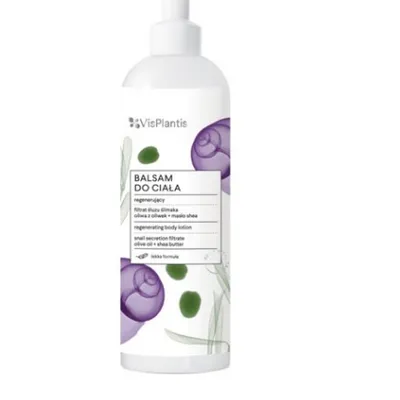 Vis plantis balsam do ciała regenerujący z filtratem ze śluzu ślimaka 400ml