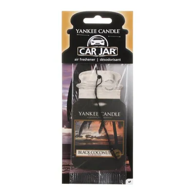 Yankee candle car single black coconut