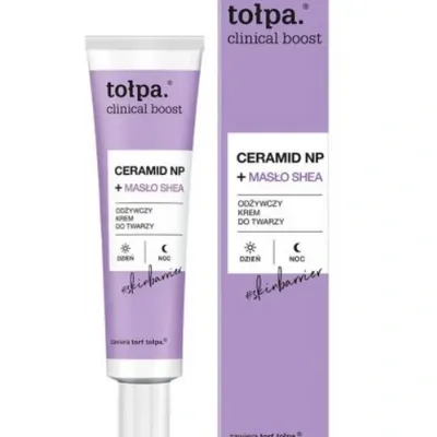 Tołpa clinical boost ceramid np + masło shea odżywczy krem do twarzy 40 ml