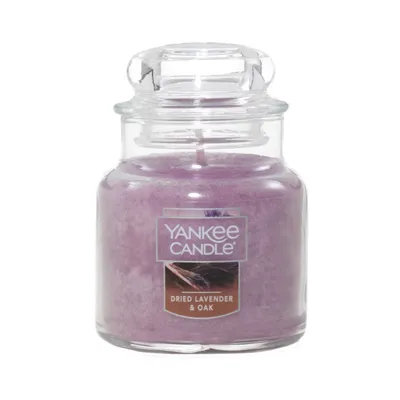 Yankee candle small jar dried lavender & oak 104g