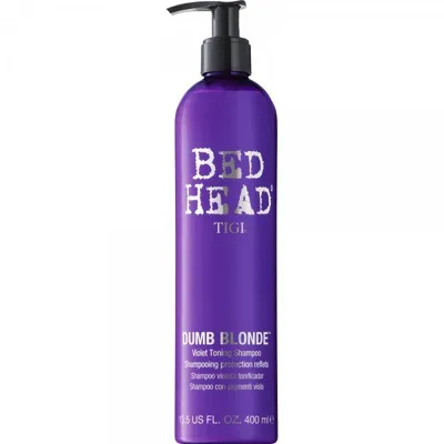 Tigi colour dumb blonde purple toning szampon 400ml tonowanie pigmentu.