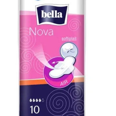 Bella nova podpaski higieniczne ze skrzydełkami 10 szt.
