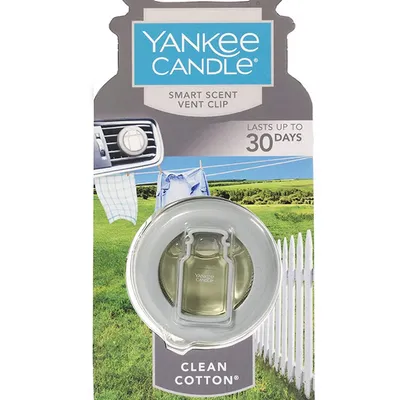 Yankee candle car jar ultimate clean cotton