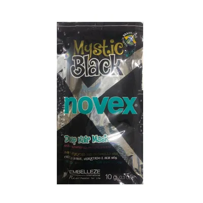 Novex deep hair mystic black maska 10g