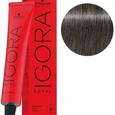 Schwarzkopf farba igora royal 60ml 7-21 średni blond popielaty cendre