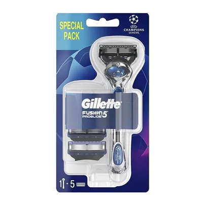 Gillette fusion proglide maszynka do golenia + wkład do maszynki 5 szt.
