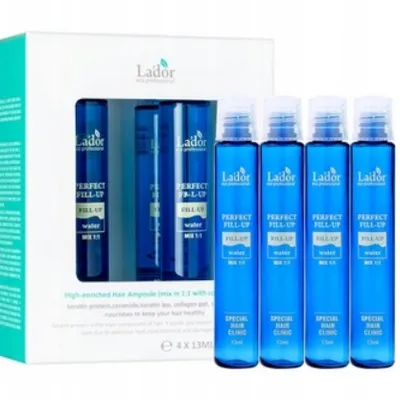Lador perfect fill-up hair ampoule 4x13 ml