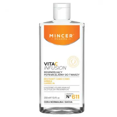 Mincer pharma vita-c regenerujący płyn micelarny do twarzy 250ml