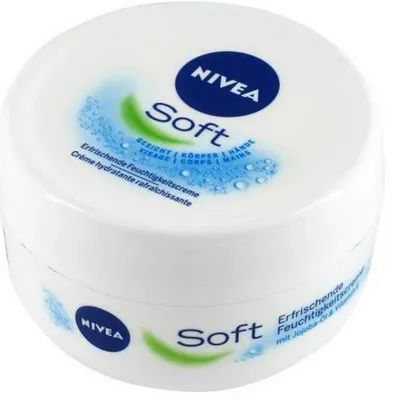 Nivea soft biały nawilżający krem 200 ml