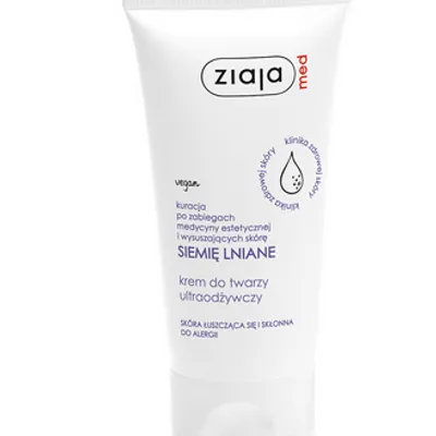Ziaja med kuracja siemieniem lnianym krem do twarzy ultraodżywczy 50 ml