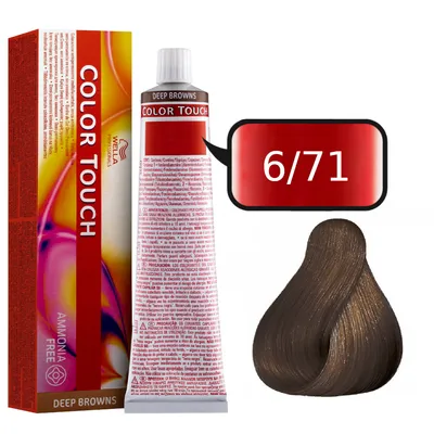 Wella color touch farba 60 ml 6/71