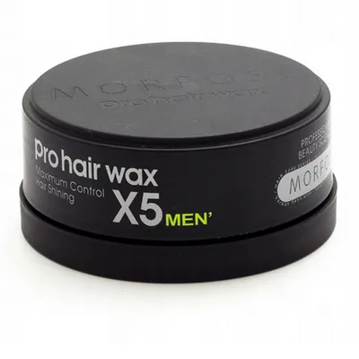 Morfose pro hair gel wax black 150 ml