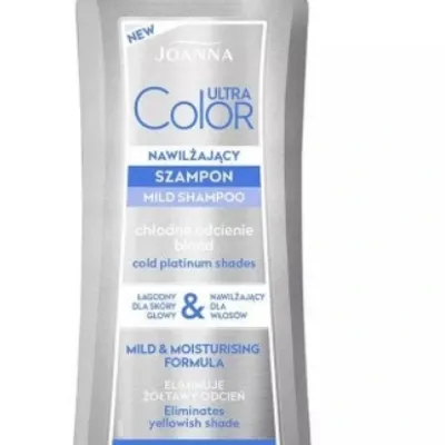 Joanna ultra color szampon chłodny blond nawilżająca formuła 200 ml