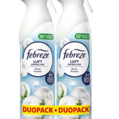 Febreze odświeżacz powietrza świeża bawełna spray / air freshener spray cotton fresh 2×185 ml