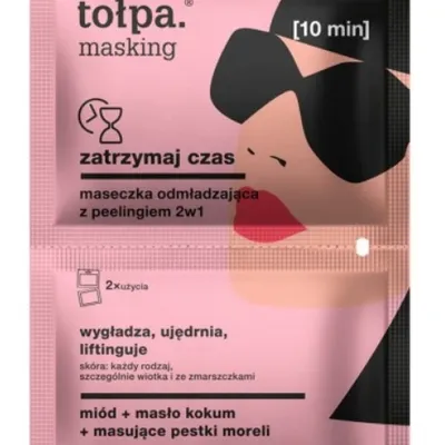 Tołpa masking zatrzymaj czas maseczka 2w1 10 ml