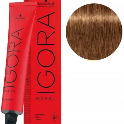 Schwarzkopf farba igora royal 60ml 7-55 średni blond złoty extra