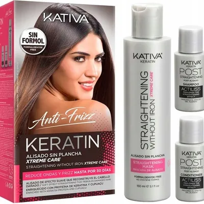 Kativa keratin xtreme care kit (zestaw czerwony)
