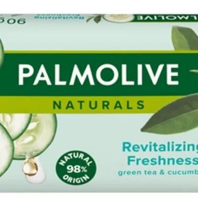 Palmolive green tea & cucumber mydło toaletowe w kostce 90 g