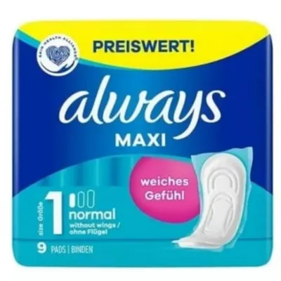 Always maxi normal 9 szt.