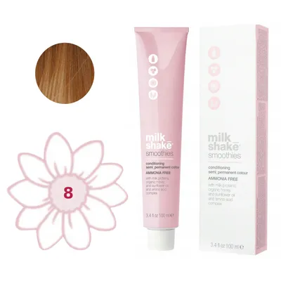 Milk shake smoothies semi-perm 8 farba 100ml