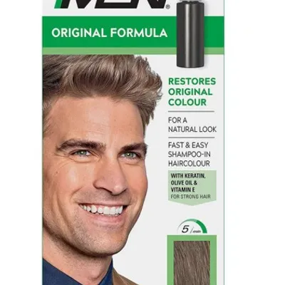 Just for men light brown h25 szampon koloryzujący do włosów jasny brąz 60g