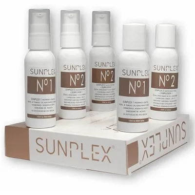 Sunplex - kuracja regenerująca włosy 5 x 50 ml