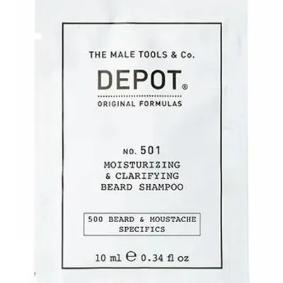 Depot no. 501 moisturizing szampon do brody 10 ml