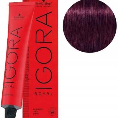 Schwarzkopf farba igora royal 60ml 5-99 jasny brąz fioletowy extra