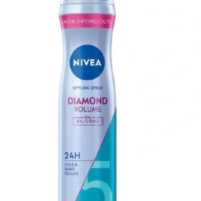 Nivea 5 diamond volume care lakier do włosów 250 ml diamentowy blask