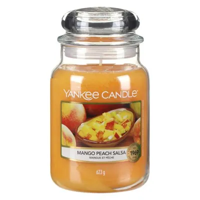 Yankee candle mango peach salsa 623g