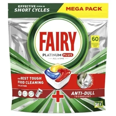 Fairy platinum plus cytryna tabletki do zmywarki all in one 60 tabletek