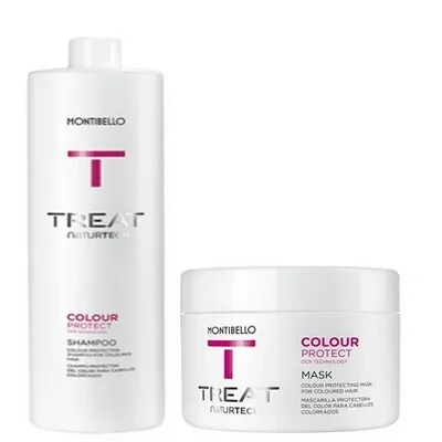 Montibello colour protect szampon 1000ml+ maska 500ml