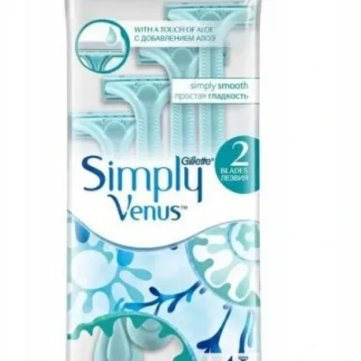 Gillette simply venus2 jednorazowe maszynki do golenia 4 szt.