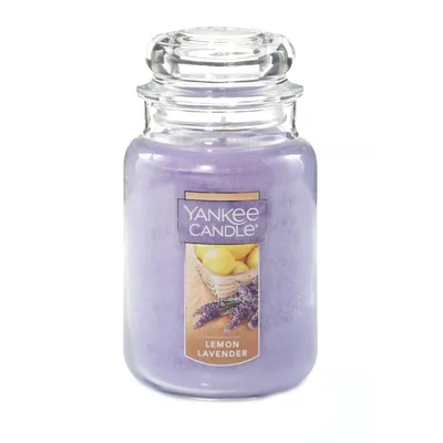 Yankee candle lemon lavender słoik duży 623g